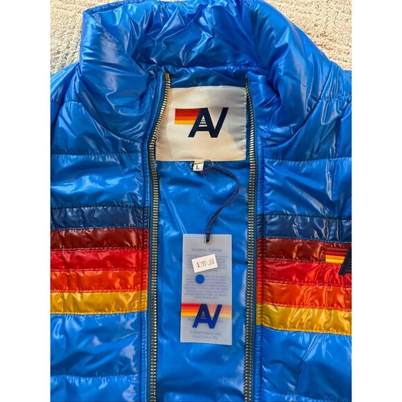 NWT WOMEN'S 5 STRIPE VEST in SNORKEL BLUE Size Large - Picture 8 of 13